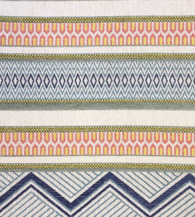 Somana Fabric by Ian Sanderson Geranium