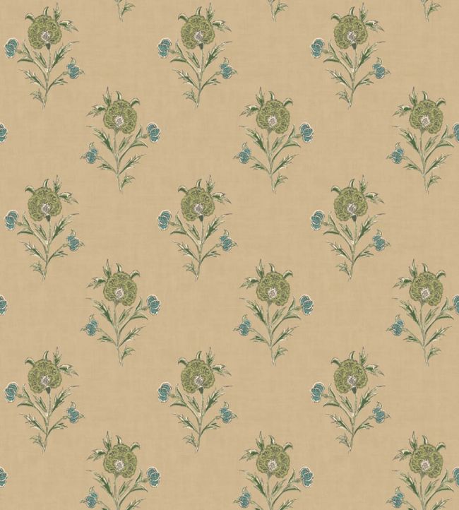Somerton Wallpaper by Mulberry Home Emerald