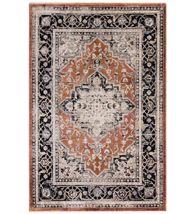 Asiatic Sovereign Medallion rug Terracotta 04 SOVE2002900004 Terracotta 04