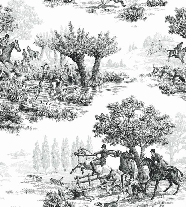 St George Wallpaper by Today Interiors Inky