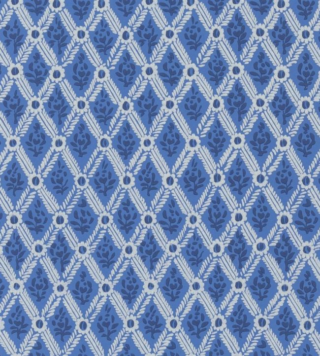 St John Street Trellis Wallpaper in Ink by English Heritage for Designers Guild | Jane Clayton St John Street Trellis Wallpaper in Ink by English Heritage for Designers Guild | Jane Clayton