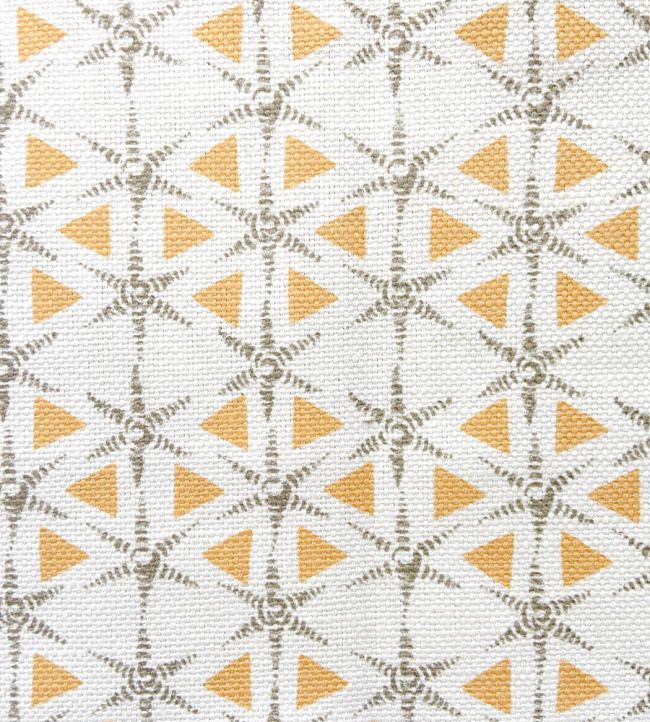 Stargaze Fabric by Juliet Travers Ochre