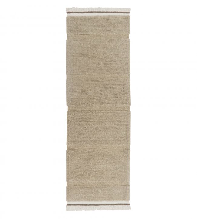 Lorena Canals Steppe Runner rug Sheep Beige WO-STEPPE-BG-R Sheep Beige