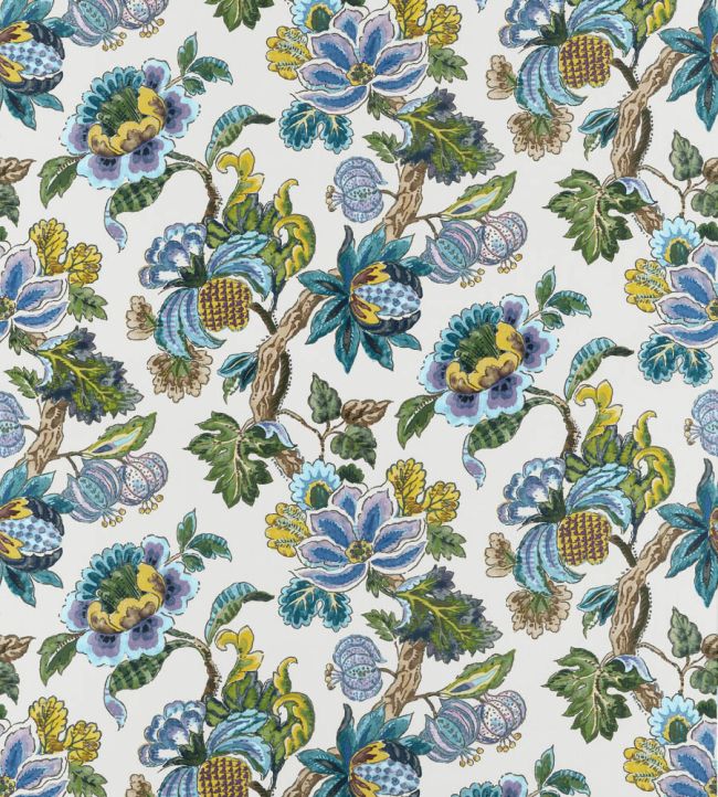 Stockbridge Fabric in Lavender and Blue by Anna French Jane Clayton