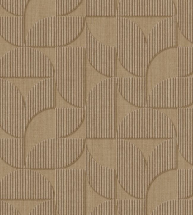 Striped Arches Wallpaper by Eijffinger Sand