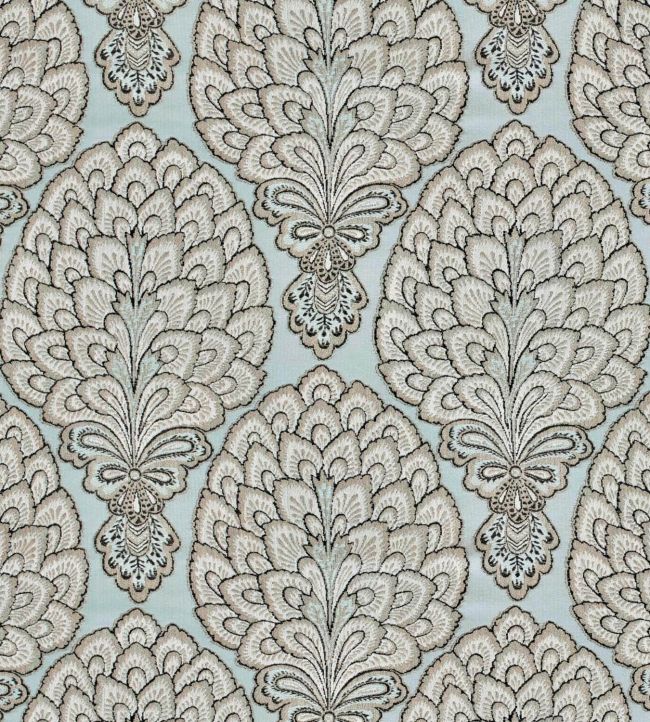 Sultan Fabric by Warner House Sky