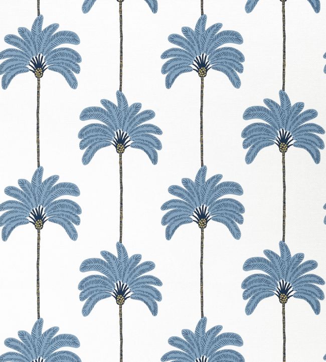 Sunset Boulevard Wallpaper in Blue by Thibaut Jane Clayton