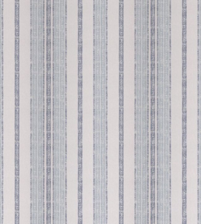 Surat Stripe Fabric in 01 Indigo / Blue by Madeaux Jane Clayton
