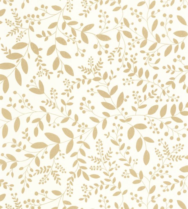 Sympathy Wallpaper by Caselio Blanc Or
