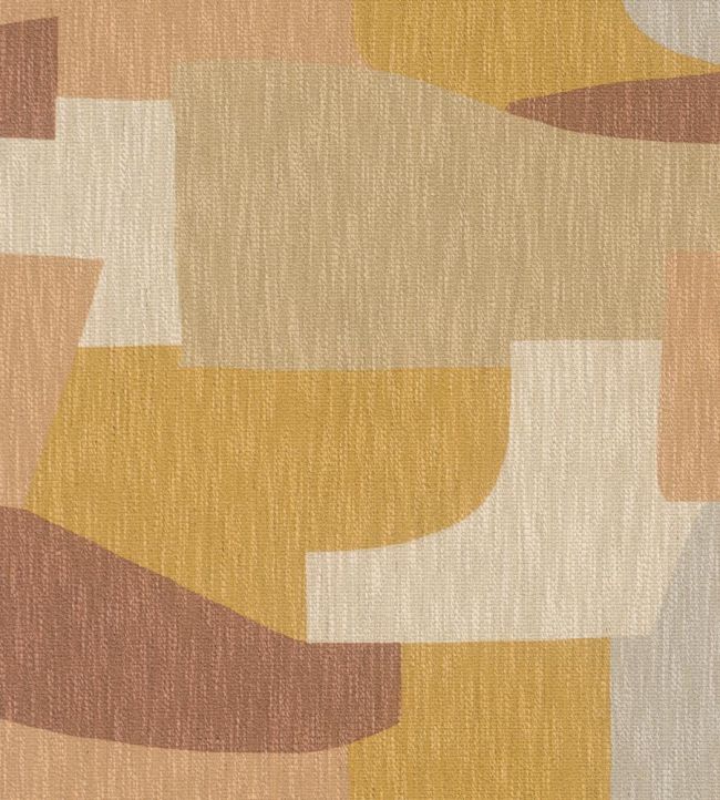 Tampa Fabric in Orange by Nobilis Jane Clayton