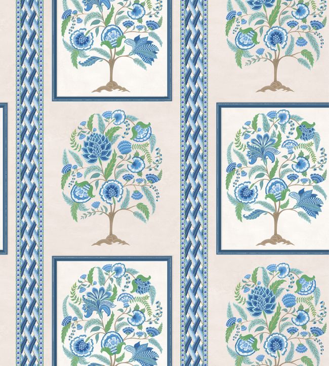 Taniska Wallpaper by Osborne & Little Cobalt