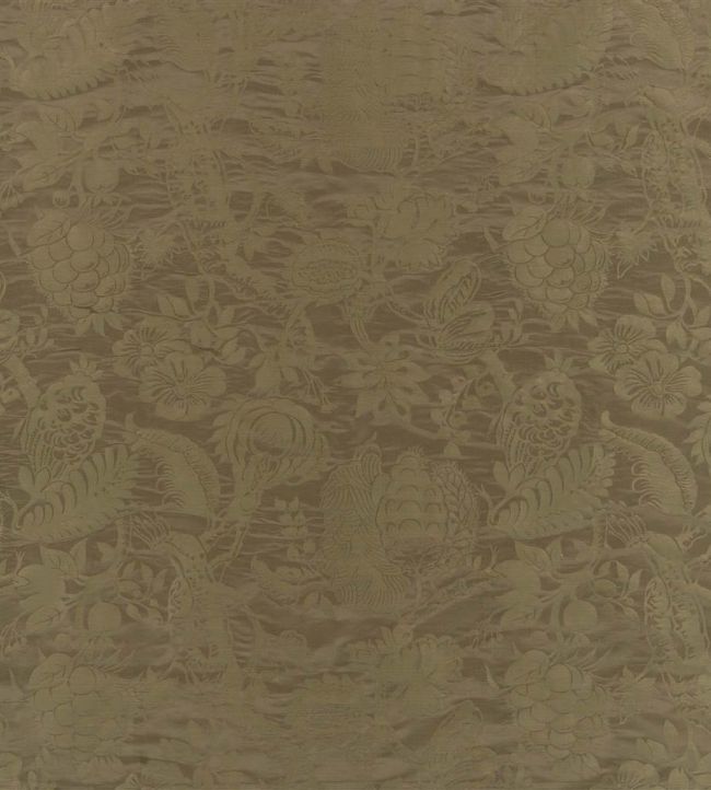 Tarangire Damask Fabric in Tarnished Gold by Ralph Lauren | Jane Clayton