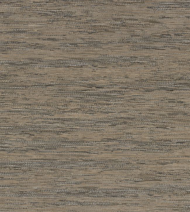 Tatami Wallpaper by Casamance Anthractie / Dore