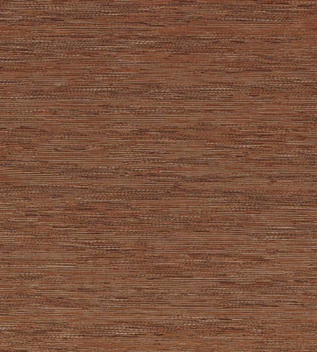 Tatami Wallpaper by Casamance Orange Brule