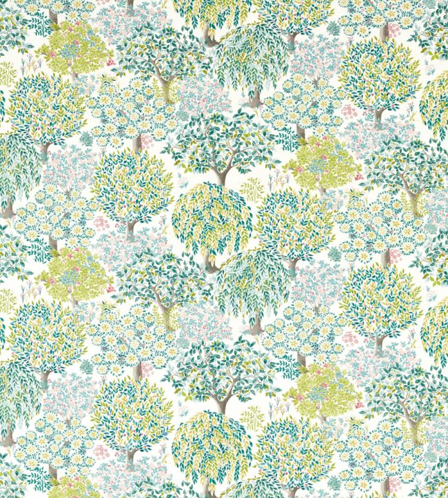 Tatton Cream Fabric by Studio G Multi