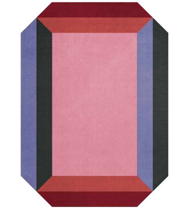 Layered Tekla Crystal rug Spectrum TKCRYSPEC180270 Spectrum