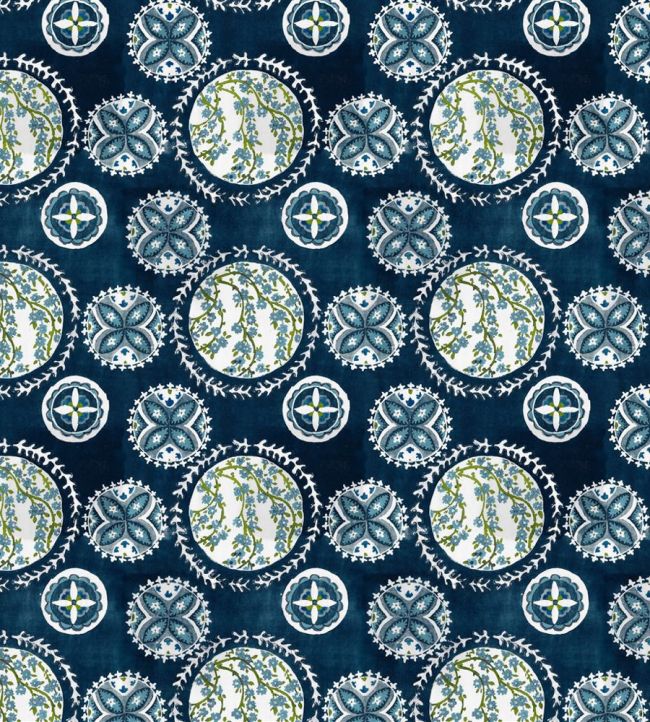 Temari Fabric by William Yeoward Ocean