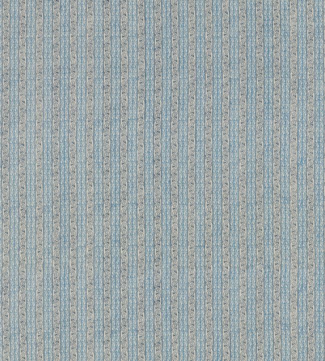 Tetbury Stripe Fabric by GP & J Baker Blue