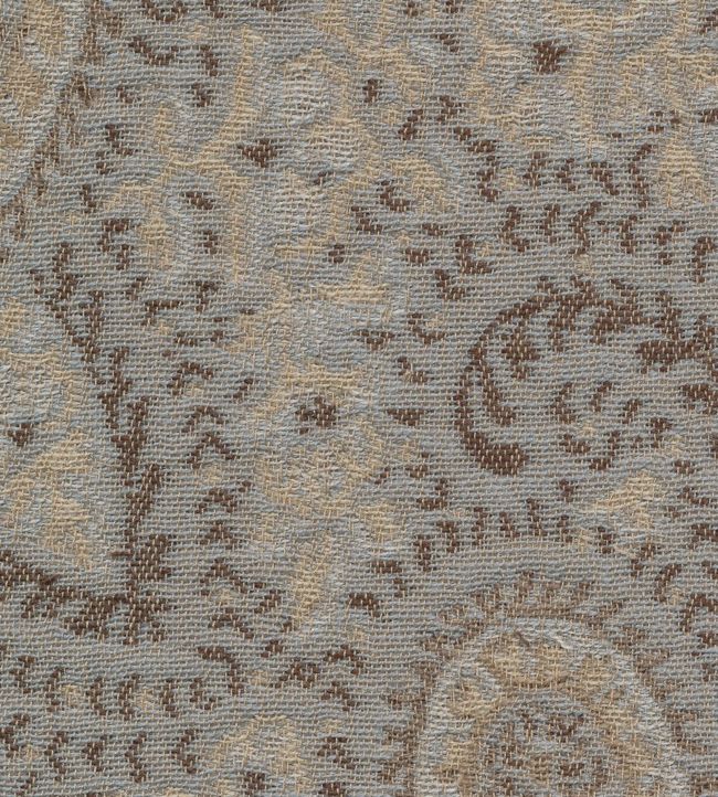 Craigie Paisley Fabric by The Isle Mill Opal