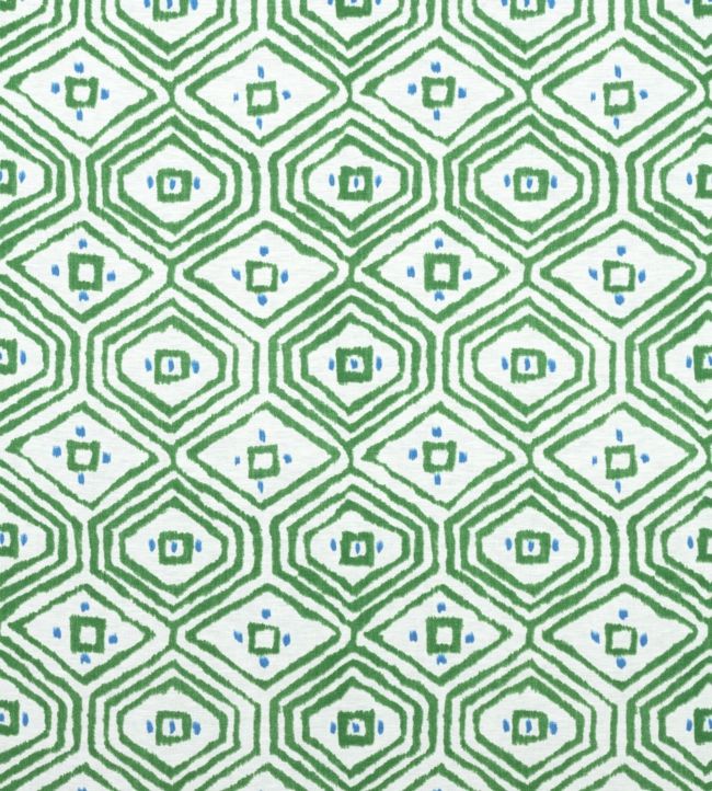 Pass A Grille Fabric by Thibaut Green