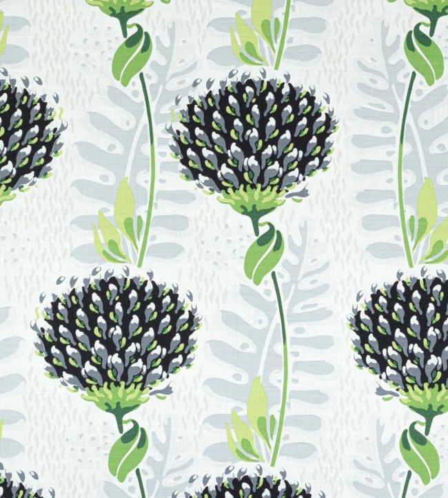 Tiverton Fabric by Thibaut Black