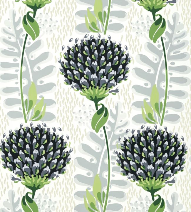 Tiverton Wallpaper by Thibaut Black