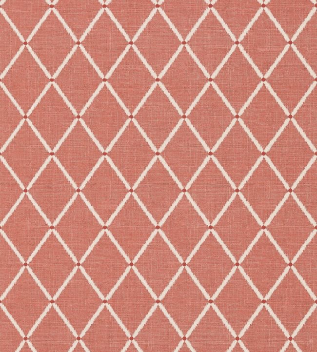 Pompton Trellis Wallpaper by Thibaut Red