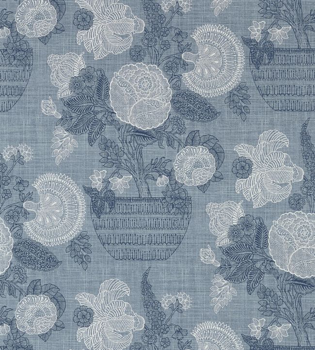 Tullamore Wallpaper by Thibaut Blue