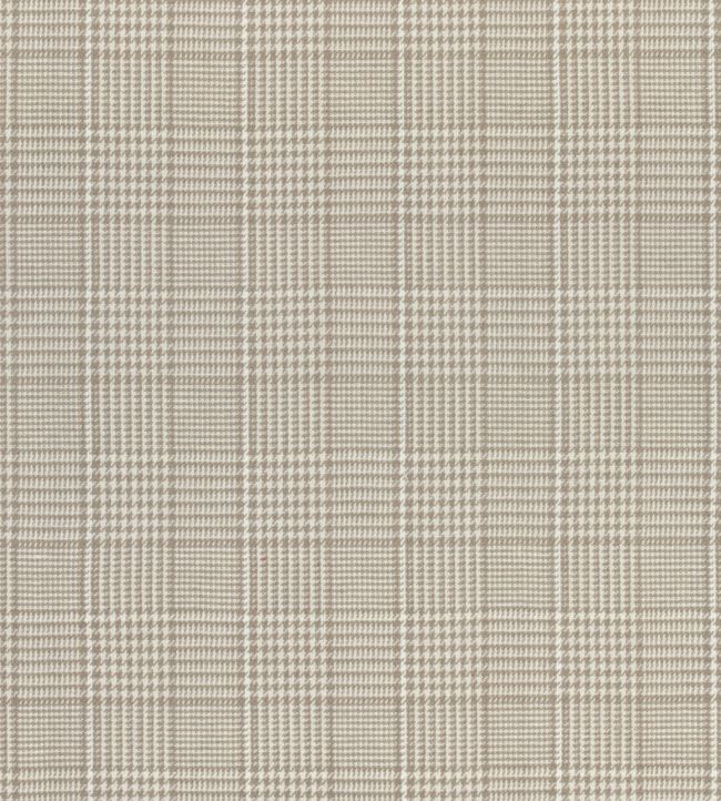 Checked fabric outlet