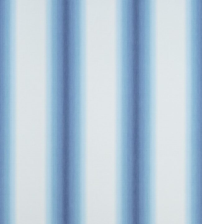 Stockton Stripe Fabric by Thibaut Blue