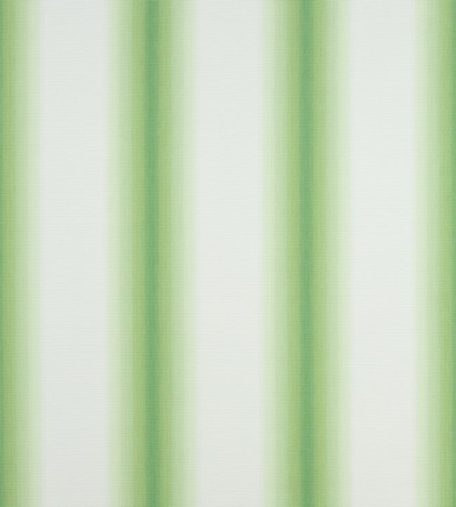 Stockton Stripe Fabric by Thibaut Green