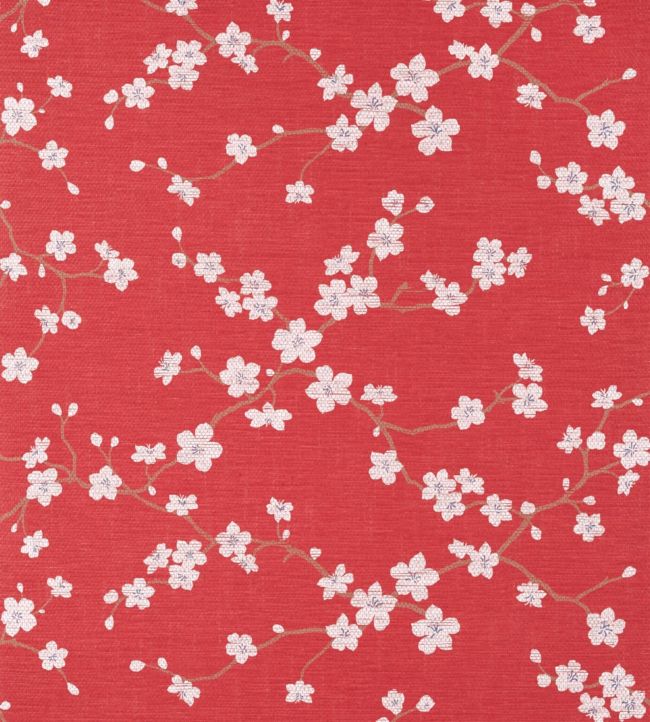 Sakura Wallpaper by Thibaut Red