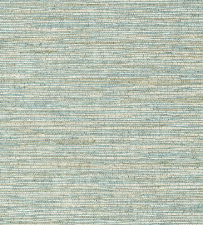 Jindo Grass Wallpaper by Thibaut Beige / Mineral