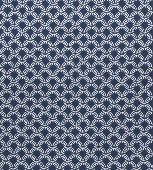 Maisie Fabric by Thibaut Navy
