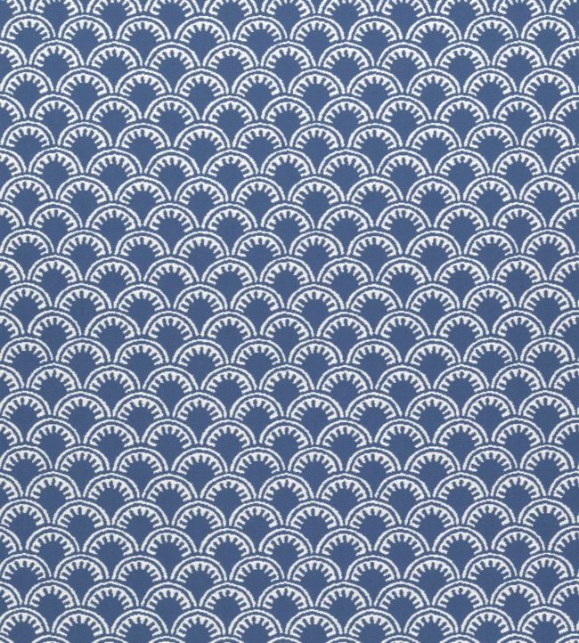 Maisie Fabric by Thibaut Royal Blue