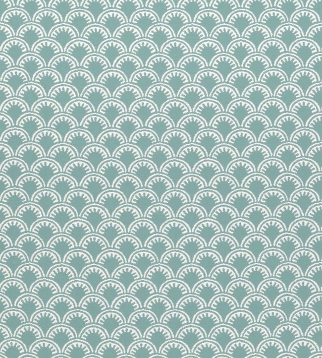 Maisie Fabric by Thibaut in Pool