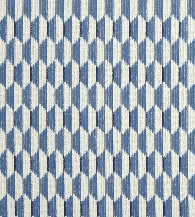 Optica Fabric by Thibaut Sky Blue