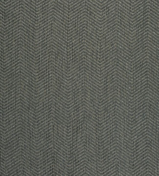 Dalton Herringbone Fabric by Thibaut Dark Grey