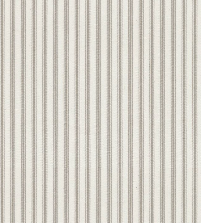 Ticking Stripe 1 Fabric by Ian Mankin Flax
