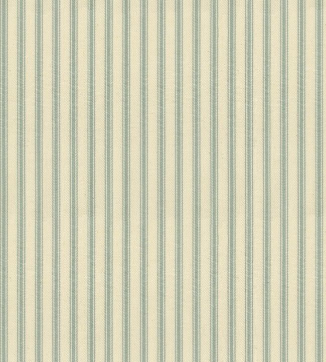 Ticking Stripe 1 Fabric by Ian Mankin Mint