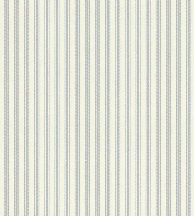Ticking Stripe Wallpaper by Ian Mankin Grey