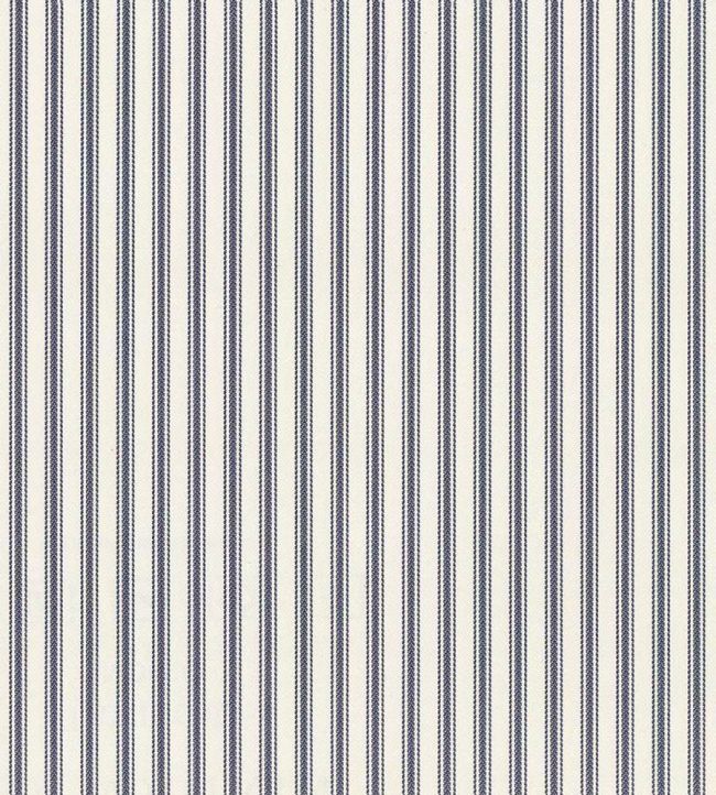 Ticking Stripe Wallpaper by Ian Mankin Indigo