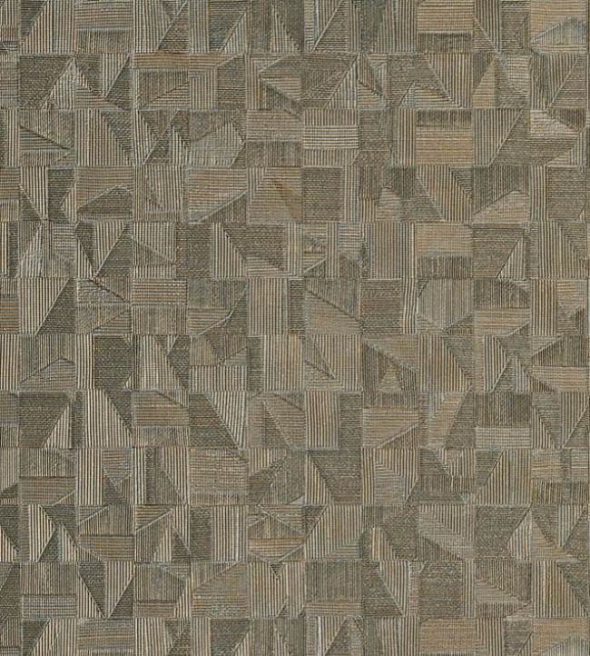 Tiznit Wallpaper by Casamance Kaki / Dore