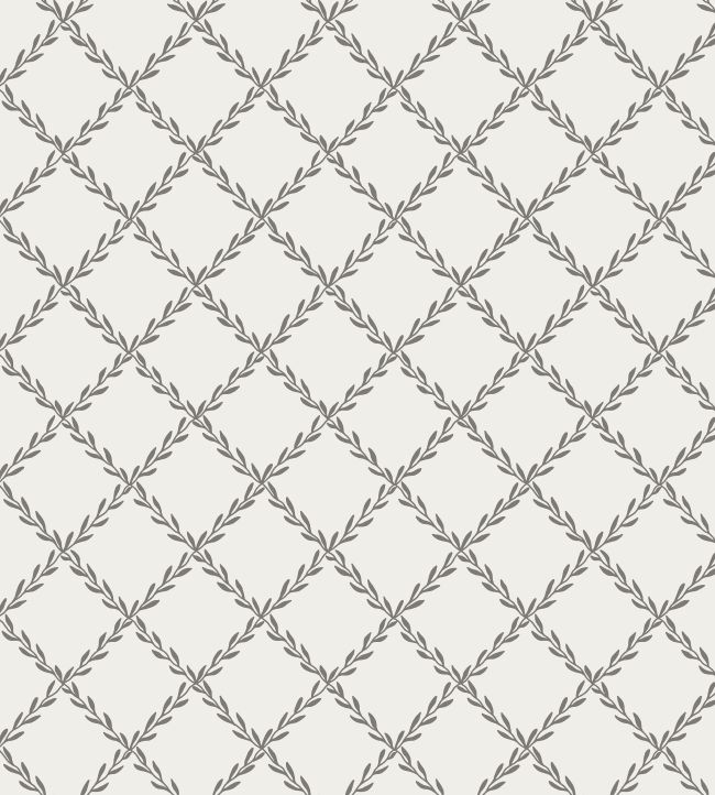 Trellis Wallpaper by Sandberg Graphite
