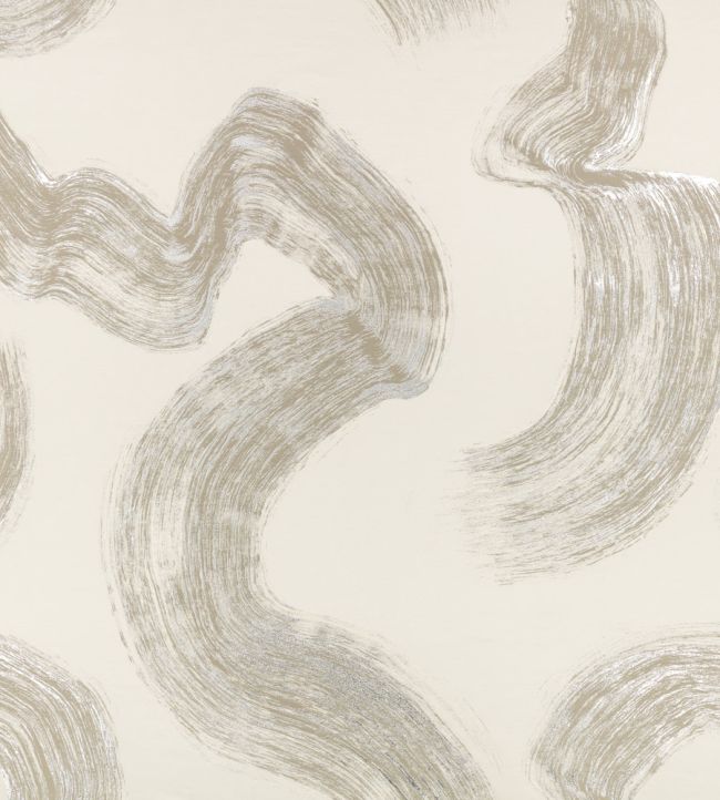 Tsauri Gilt Fabric by Black Edition Argento