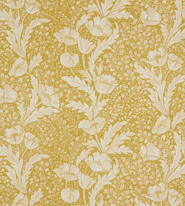 Tudor Poppy Fabric by Liberty Yarrow