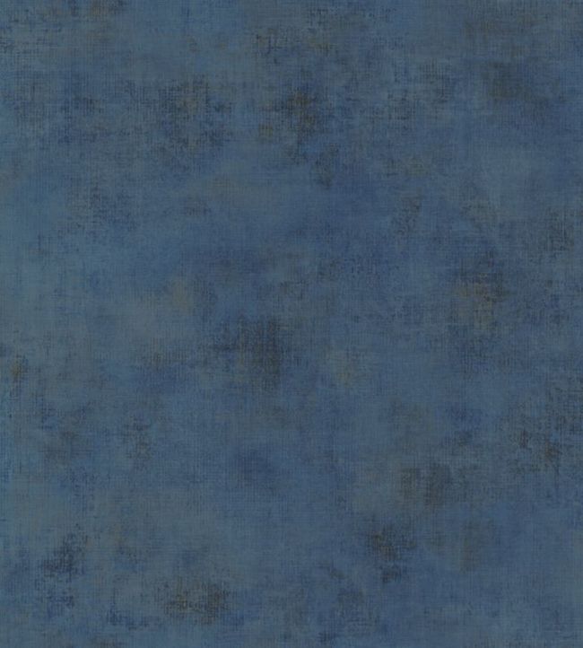 Uni Metalises Wallpaper by Caselio Copper Blue