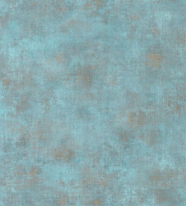 Turquoise and shop gold wallpaper