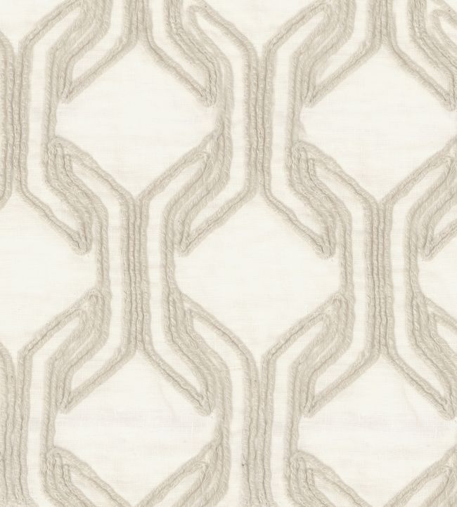 Varengeville Fabric by Casamance Flax