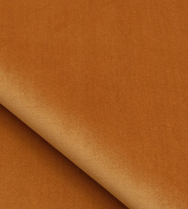 Velours Elio Fabric by Nobilis Light Orange